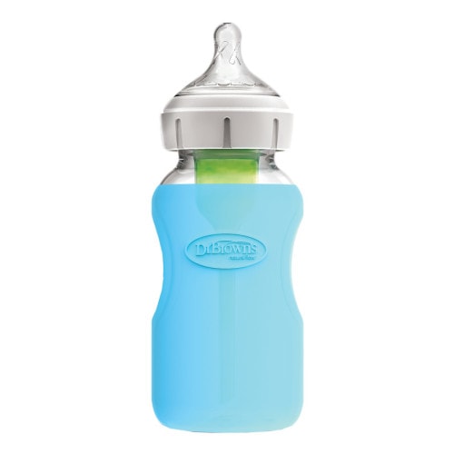 Dr. Brown's Natural Flow® Options+™ Wide-Neck Glass Bottle Silicone Sleeves
