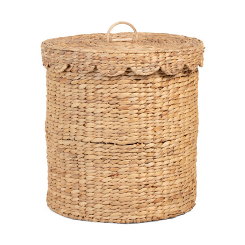 Round Basket With Lid