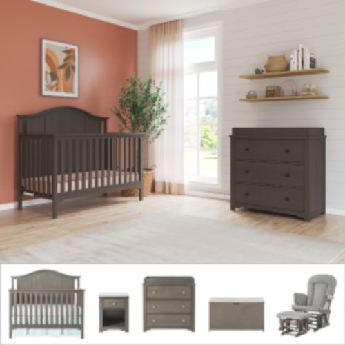 Cottage Arch Top 5-Piece Nursery Set