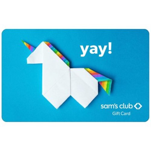 Sam's Club Gift Card Custom Amount