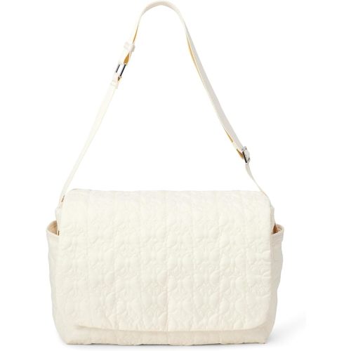 Amazon Essentials x Sofia Grainge Women's Diaper Tote Bag, Ivory, One Size