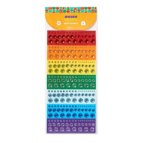273ct Rainbow Gem Stickers - Mondo Llama™