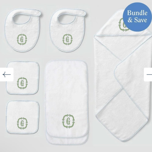 Weezie Baby Shower Towel Bundle (7 pieces)
