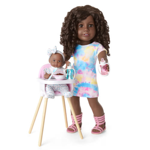 Little Bitty Baby™ Layette & High Chair Set for 7.75-inch Dolls
