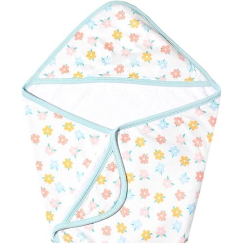 Copper Pearl Hooded Bath Towels Premium Knit/Terry Cloth Baby Towels with Hood, Pockets, and Cool Designs - Great to Gift and Make Bath Time Fun - Baby Bath Towel, Daisy