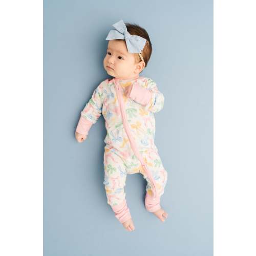 Pastel Bow Bamboo Sleeper