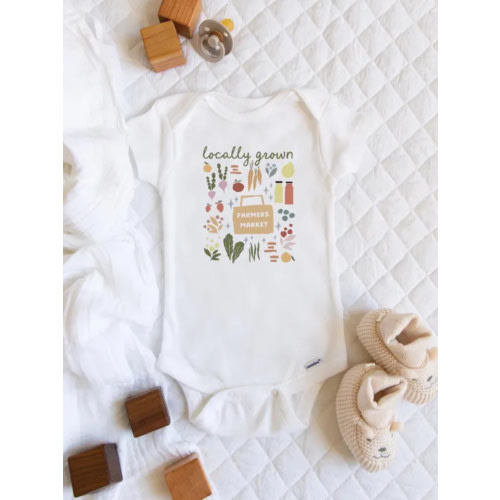 6mth Locally Grown onesie