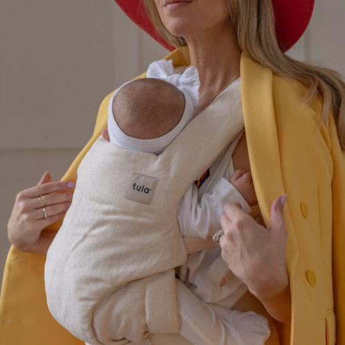 Tula Linen Explore Carrier - Dove