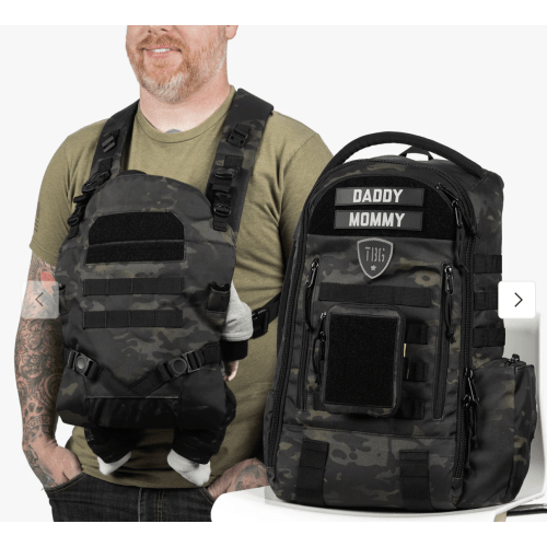 Daypack Diaper Bag & Baby Carrier Bundle - Durable, Versatile Gear – Tactical Baby Gear