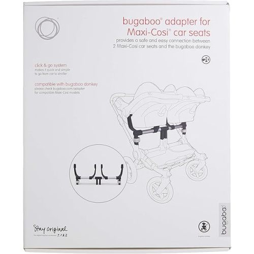 Bugaboo Donkey Twin Car Seat Adapter, Maxi-COSI/Nuna