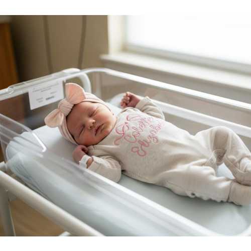 Personalized Baby Romper: Embroidered Bow, Custom Coming Home Outfit