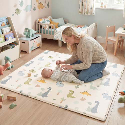 Adventure Dreams Play mat – Ultra Thick 1.5" Elasti-Foam for Play & Safety