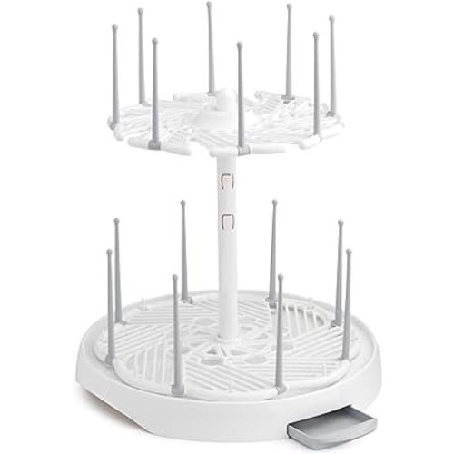 Munchkin® High Capacity Drying Rack for Baby Bottles and Accessories, White