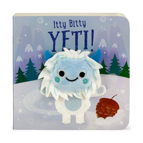 Itty Bitty Yeti Puppet Book - by Brick Puffinton (Board Book)