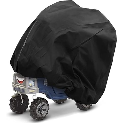 Tonhui Waterproof Cover for Cozy Coupe Truck Ride-On Car, Toddler Car Push & Buggy Cover - Outdoor Sun, Dust & Snow Protection