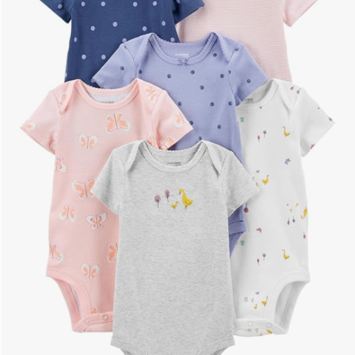 Simple Joys by Carter's Baby Girls' 6-Pack Sleeveless Bodysuit