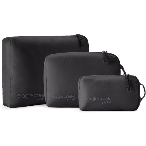 Eagle Creek Pack-It Isolate Cube Set XS/S/M Black