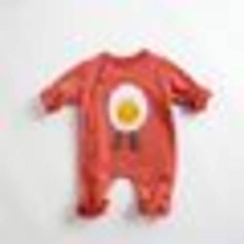 Cartoon Fur Lining Jumpsuit - Pink / 6-12M