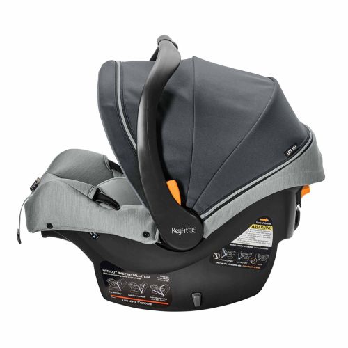 KeyFit 35 Zip ClearTex Infant Car Seat - Ash