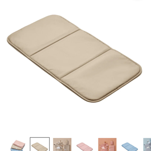 Memory Foam Changing Pad- Beige
