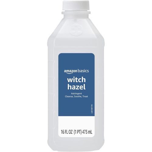 Amazon Basics Witch Hazel USP Astringent, Unscented, 16 Fluid Ounces (Previously Solimo)