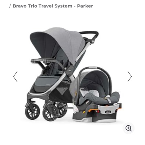Bravo Trio Travel System - Parker