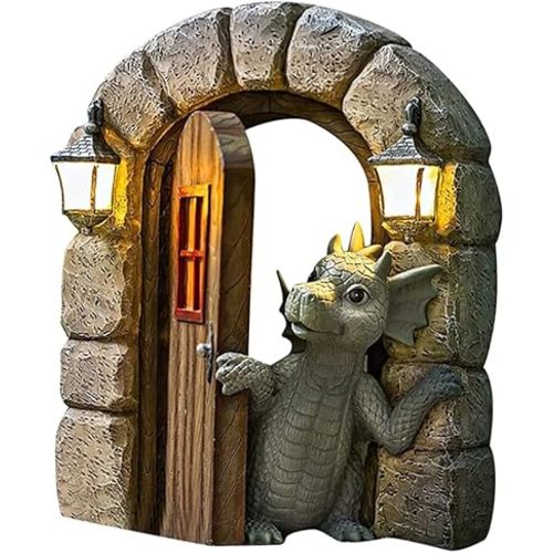 Holibanna 3D Dragon Wall Art Decor Hanging Dinosaurs Sculpture Wall Mounted Room Decor Home Wall Decorations for Kids Bedroom