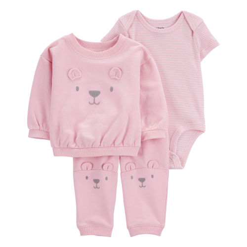 Baby 3-Piece Bear Little Cardigan Set - Carter's | Carter's