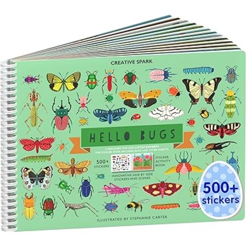 Cupkin Hello Bugs Sticker Book | Bugs