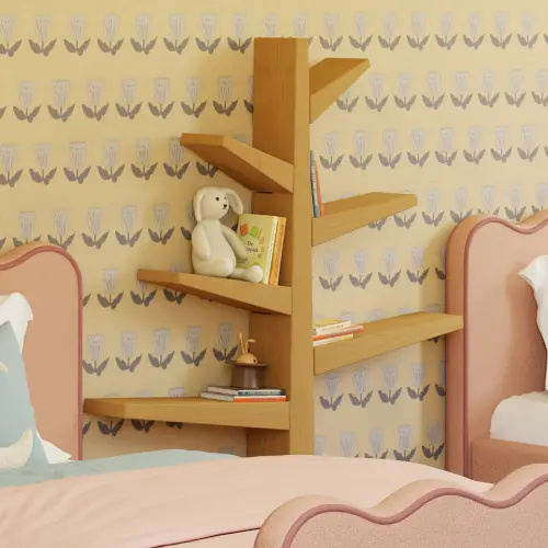Babyletto Spruce Tree Kids Bookcase - Honey