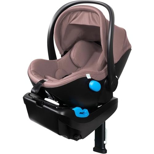 Clek Liing Infant Car Seat with Adjustable Load Leg, Compact, Lightweight Design, 7 Recline Positions, Easy-to-Use Rigid Latch, and Flame Retardant-Free (Vintage Ziip)