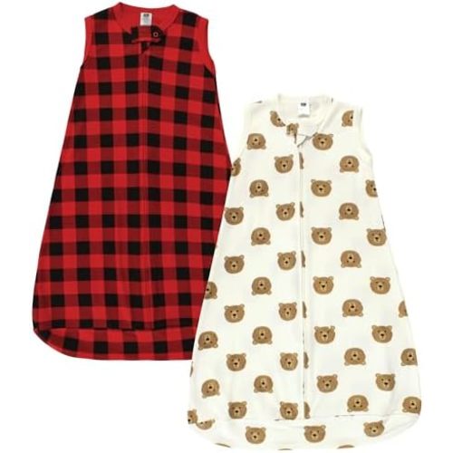 Hudson Baby BabyCotton Long-Sleeve Wearable Sleeping Bag, Sack, Blanket