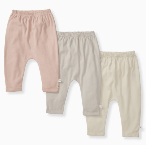 Solid Organic Cotton Baby Pants 3 Pack - Pink Sand – Burt's Bees Baby (6-9)