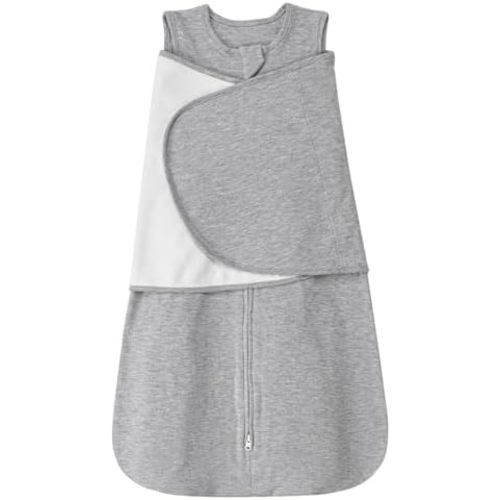 ZIGJOY Sleep Sack Swaddle 1.0 TOG Baby Wearable Blanket 100% Cotton Baby Swaddle Blanket for Newborns