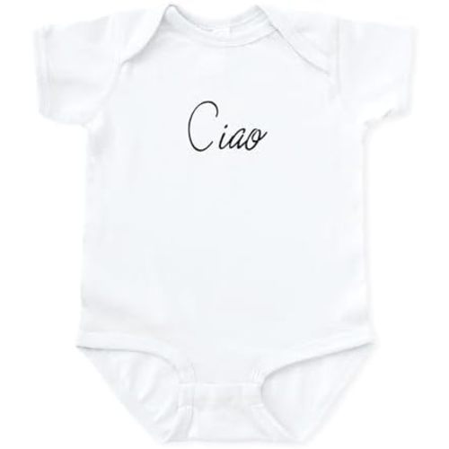 CafePress CIAO! Italian Baby Onesie Cute Infant Bodysuit Baby Romper
