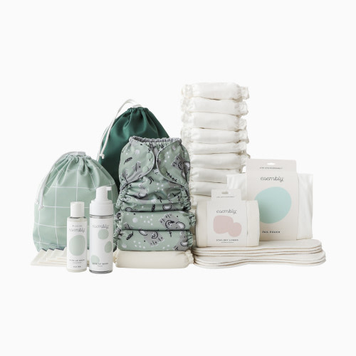 Esembly Part-Time Cloth Diapering Starter Kit - Size 1 (7-17 Lbs)