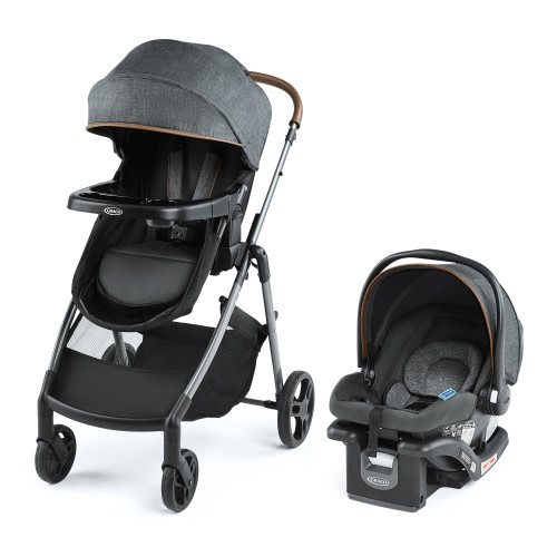 Graco Modes Trio Travel System with Stroller and Infant Car Seat, Hemlock, Unisex, 1 Count