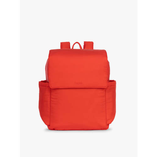 Diaper Backpack with Laptop Sleeve - TOMATO