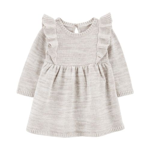 Baby Long-Sleeve Sweater Dress
