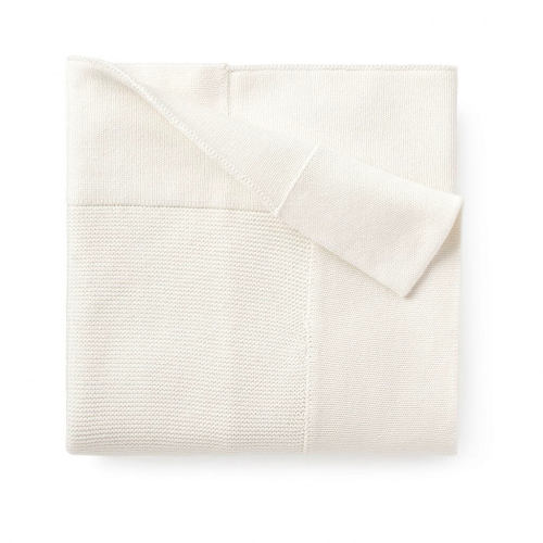 Knit Blanket Whisper White