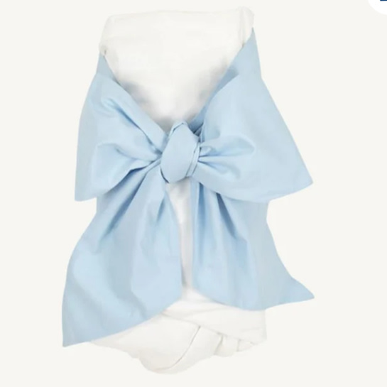 Bow Swaddle ® - Buckhead Blue