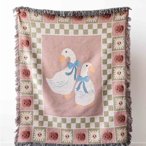 Silly Goose Blanket - Frankie Print Co