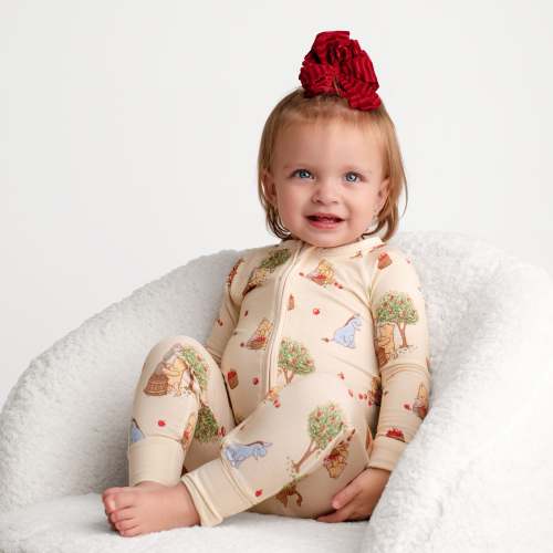 Orchard Friends Zip Romper