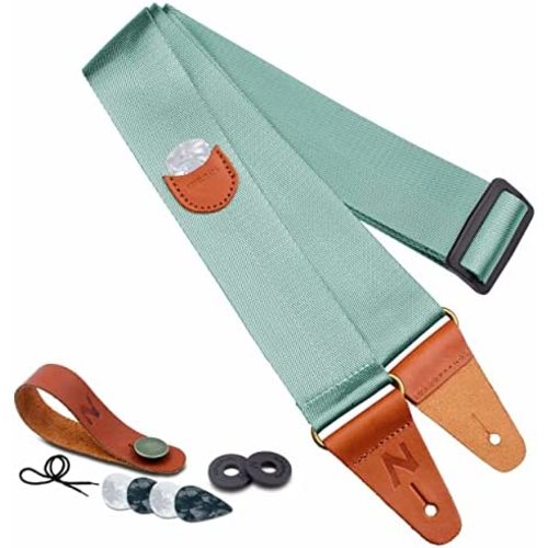 Guitar Strap | Light Green or Deep Green