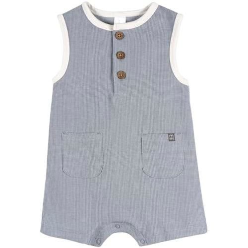 Modern Moments by Gerber Baby Boys' Sleeveless Romper