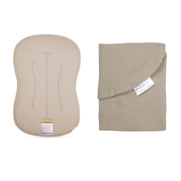 Lounger Curve + Muslin Cover Set | Birch