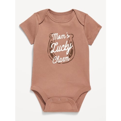 Short-Sleeve Graphic Bodysuit for Baby