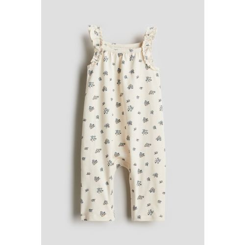 Patterned Cotton Jumpsuit