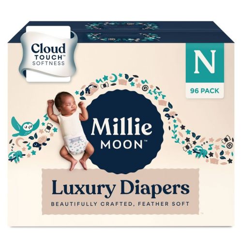 Millie Moon Luxury Diapers Size 1 - 108ct