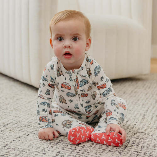 Zip-Up Footie Pajama - Disney Pixar Cars